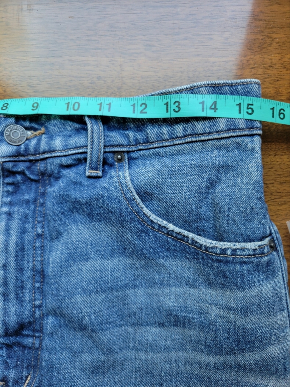 Madewell The Tall Relaxed Bootcut Jean NT193 Size 29 Tall - Picture 9 of 10